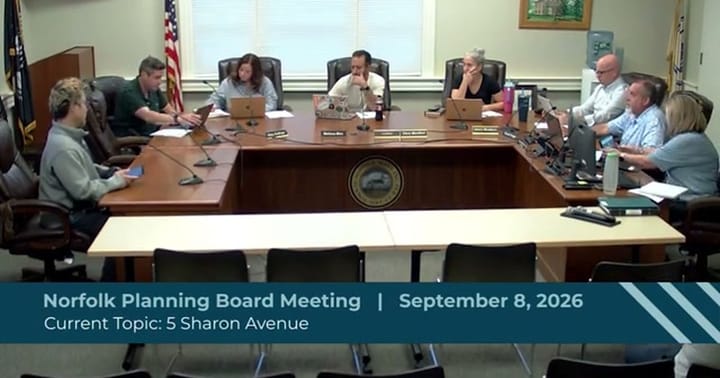 From the Planning and Zoning